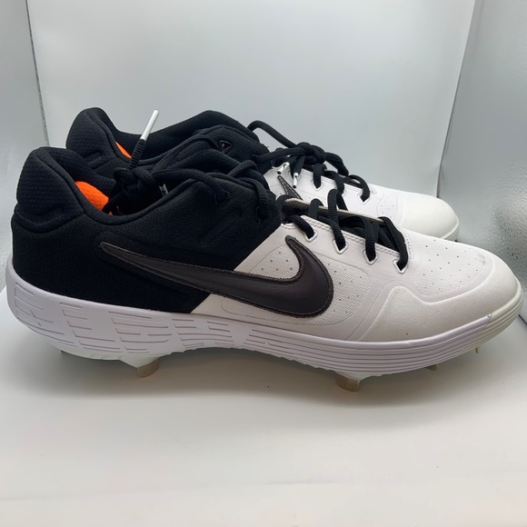Nike Air Zoom Dragon Low Men\'s Metal Baseball Cleats White/Black Size 13 main image 7